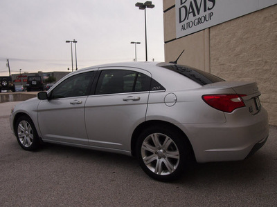 chrysler 200 2011 silver sedan touring gasoline 4 cylinders front wheel drive automatic 76011