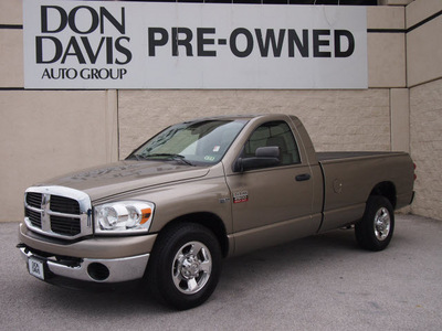 dodge ram pickup 2500 2009 lt  brown slt gasoline 8 cylinders 2 wheel drive automatic with overdrive 76011