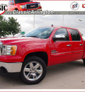 gmc sierra 1500 2012 red sle flex fuel 8 cylinders 2 wheel drive automatic 76018