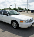 ford crown victoria 2004 white sedan lx gasoline 8 cylinders rear wheel drive automatic 75119