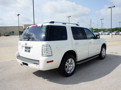 mercury mountaineer 2010 white suv premier gasoline 6 cylinders rear wheel drive automatic 75119