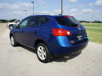 nissan rogue 2009 blue suv sl awd gasoline 4 cylinders all whee drive automatic 75119