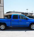 dodge ram pickup 1500 2008 blue pickup truck sxt gasoline 8 cylinders rear wheel drive automatic with overdrive 76011