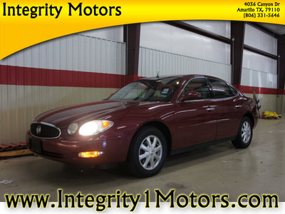 buick lacrosse 2005 red sedan cx gasoline 6 cylinders front wheel drive automatic 79110