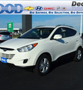 hyundai tucson 2012 white suv gls gasoline 4 cylinders front wheel drive 6 speed automatic 76234