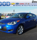 hyundai veloster 2012 dk  blue coupe gasoline 4 cylinders front wheel drive automatic 76234