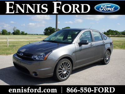 ford focus 2010 dk  gray sedan ses gasoline 4 cylinders front wheel drive automatic 75119
