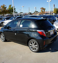 toyota yaris 2012 black se gasoline 4 cylinders front wheel drive automatic 76116