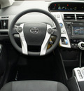 toyota prius v 2012 black wagon three hybrid 4 cylinders front wheel drive automatic 76116