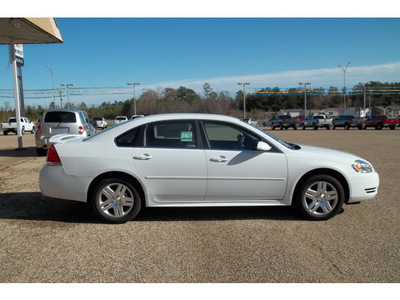 chevrolet impala 2012 white sedan lt flex fuel 6 cylinders front wheel drive automatic 75672