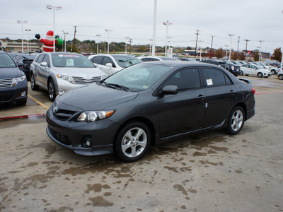 toyota corolla 2011 gray sedan s gasoline 4 cylinders front wheel drive automatic 76116