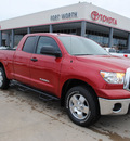 toyota tundra 2012 red grade gasoline 8 cylinders 2 wheel drive automatic 76116