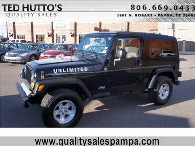 jeep wrangler 2005 black suv unlimited gasoline 6 cylinders 4 wheel drive 6 speed manual 79065