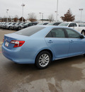 toyota camry 2012 blue sedan le gasoline 4 cylinders front wheel drive automatic 76116