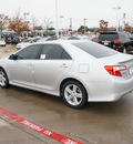 toyota camry 2012 silver sedan se gasoline 4 cylinders front wheel drive automatic 76116