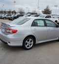 toyota corolla 2011 silver sedan s gasoline 4 cylinders front wheel drive automatic 76116