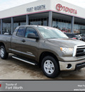 toyota tundra 2012 dk  green grade gasoline 8 cylinders 2 wheel drive automatic 76116