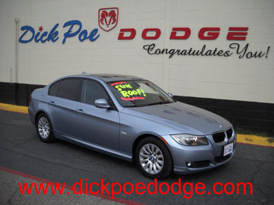 bmw 328i 2009 blue sedan gasoline 6 cylinders rear wheel drive automatic 79925