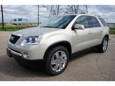 gmc acadia 2010 beige suv slt 2 gasoline 6 cylinders front wheel drive automatic 76710