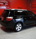 toyota highlander 2009 black suv limited gasoline 6 cylinders front wheel drive automatic 76116