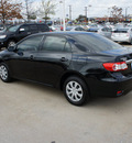 toyota corolla 2011 black sedan le gasoline 4 cylinders front wheel drive automatic 76116