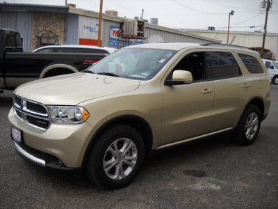 dodge durango 2011 gold suv gasoline 6 cylinders all whee drive automatic 79925