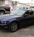 ford mustang 2011 blue gasoline 6 cylinders rear wheel drive automatic 79925