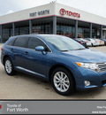 toyota venza 2012 lt  blue le gasoline 4 cylinders front wheel drive automatic 76116