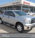 toyota tundra 2012 silver grade gasoline 8 cylinders 2 wheel drive automatic 76116