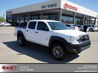 toyota tacoma 2012 white prerunner v6 gasoline 6 cylinders 2 wheel drive automatic 76116