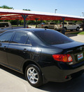 toyota corolla 2010 black sedan le gasoline 4 cylinders front wheel drive automatic 76210