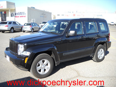 jeep liberty 2011 black suv sport gasoline 6 cylinders 2 wheel drive automatic 79925