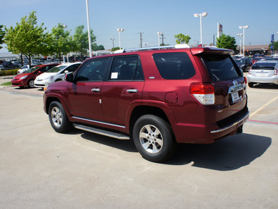 toyota 4runner 2012 dk  red suv sr5 gasoline 6 cylinders 2 wheel drive automatic 76116