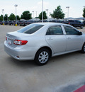 toyota corolla 2012 silver sedan gasoline 4 cylinders front wheel drive automatic 76116