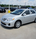 toyota corolla 2012 silver sedan gasoline 4 cylinders front wheel drive automatic 76116