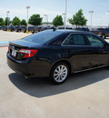 toyota camry 2012 black sedan xle v6 gasoline 6 cylinders front wheel drive automatic 76116