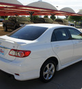 toyota corolla 2011 white sedan s gasoline 4 cylinders front wheel drive automatic 76210