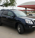 gmc acadia 2009 dk  blue suv slt 1 gasoline 6 cylinders front wheel drive automatic 76210