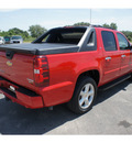 chevrolet avalanche 2007 red suv ltz gasoline 8 cylinders rear wheel drive automatic 78016