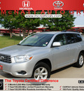 toyota highlander 2008 silver suv gasoline 6 cylinders front wheel drive automatic 76210