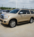 toyota sequoia 2012 tan suv limited flex fuel 8 cylinders 4 wheel drive automatic 76116