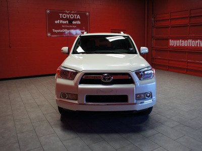 toyota 4runner 2011 white suv sr5 gasoline 6 cylinders 2 wheel drive automatic 76116