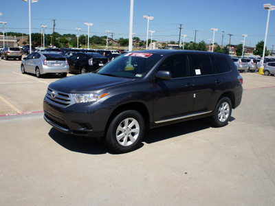 toyota highlander 2012 gray suv gasoline 4 cylinders front wheel drive automatic 76116