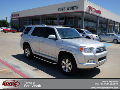 toyota 4runner 2012 silver suv sr5 gasoline 6 cylinders 4 wheel drive automatic 76116