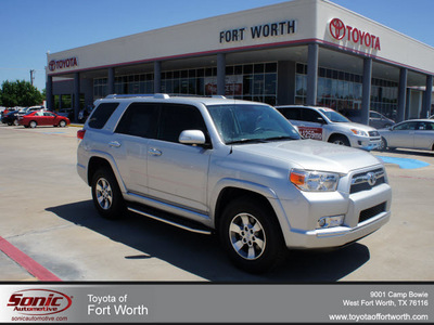 toyota 4runner 2012 silver suv sr5 gasoline 6 cylinders 2 wheel drive automatic 76116