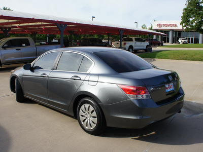 honda accord 2010 dk  gray sedan lx gasoline 4 cylinders front wheel drive 5 speed automatic 76210