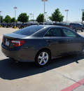 toyota camry 2012 gray sedan se gasoline 4 cylinders front wheel drive automatic 76116