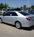toyota camry 2012 silver sedan xle v6 gasoline 6 cylinders front wheel drive automatic 76116