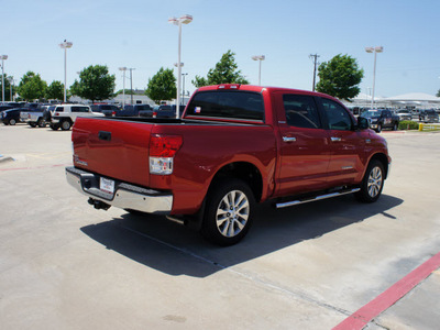 toyota tundra 2012 red limited gasoline 8 cylinders 2 wheel drive automatic 76116