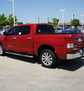 toyota tundra 2012 red limited gasoline 8 cylinders 2 wheel drive automatic 76116